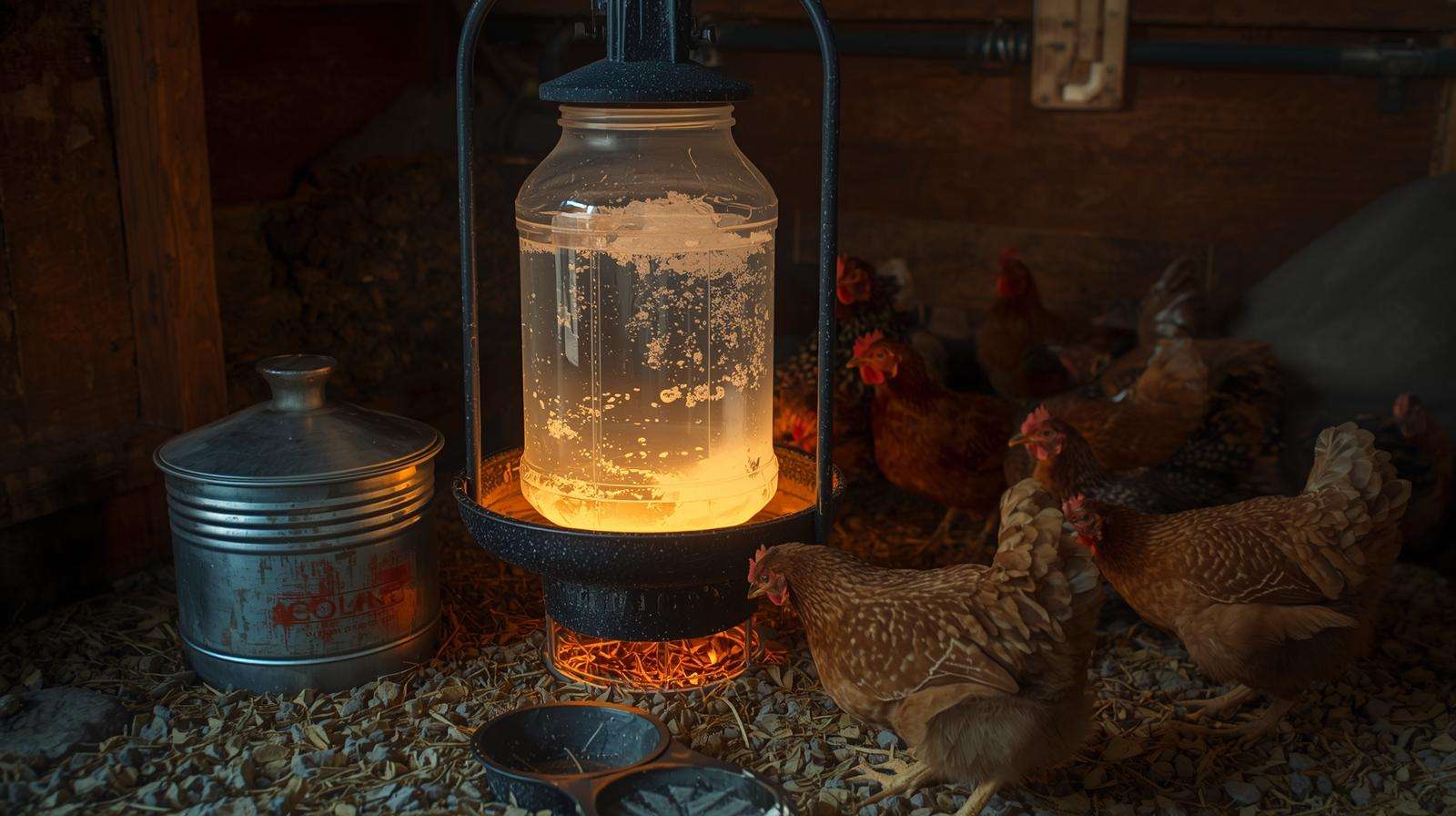 Hybrid insulated and heated waterer setup – ultimate solutions for keeping chicken water from freezing in cold weather