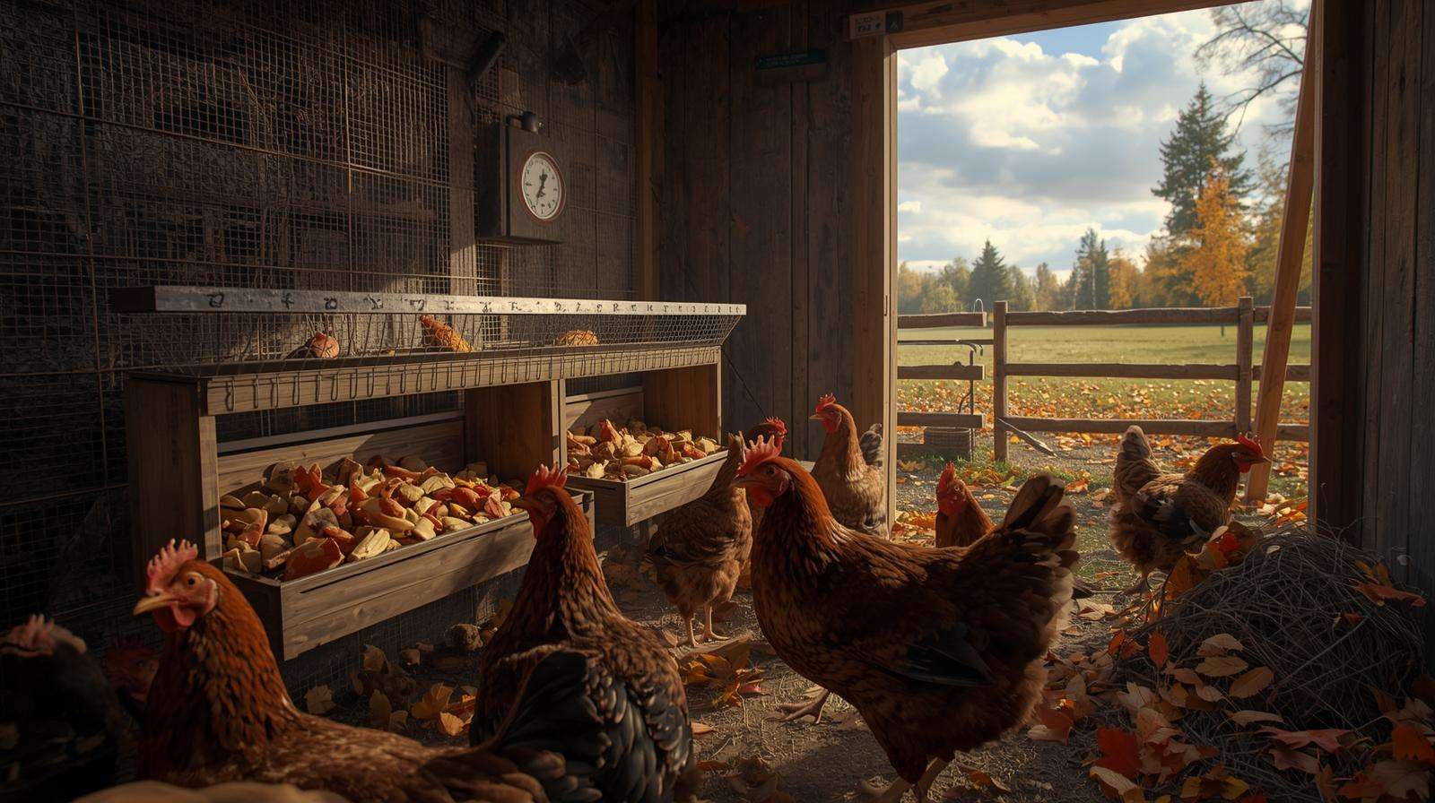 Fall coop setup for molting chickens – seasonal tips helping chickens through a hard molt