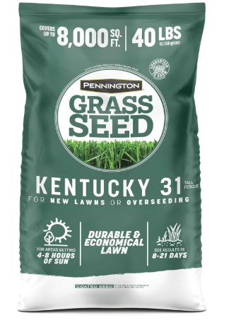Pennington Kentucky 31 Tall Fescue Penkoted Grass Seed 40 lbs