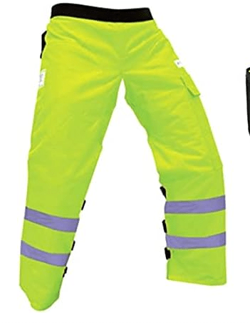 Forester OEM Arborist Forestry Professional Cutter's Combo Kit Chaps Helmet (37, Safety Green Chap Kit)