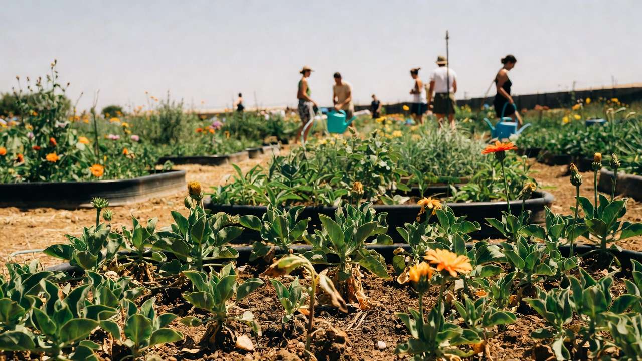 Keeping Gardens Alive Through Extreme Heat