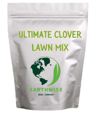 Earthwise Ultimate Clover Lawn Seed Mix – Alternative Lawn, MicroClover, Low Maintenance, Organic, Nitrogen Fixing, Drought Tolerant, Pet Safe, Chemical-Free – Covers Up to 500 sq ft, 1 lb