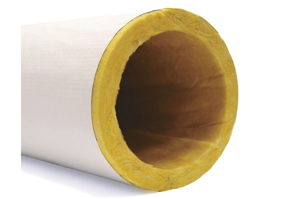 Owens Corning Pipe Insulation, 4" ID, 1" Wall Thick 