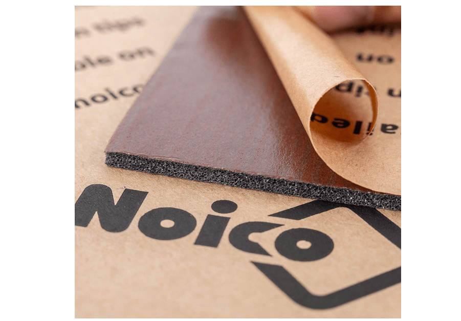 Noico Red 150 mil (4mm) 36 sqft (3.4 sqm) Noico Liner Car Heat and Sound Insulation,Heat and Cool Liner, Self-Adhesive Closed Cell Foam (PE Foam) 