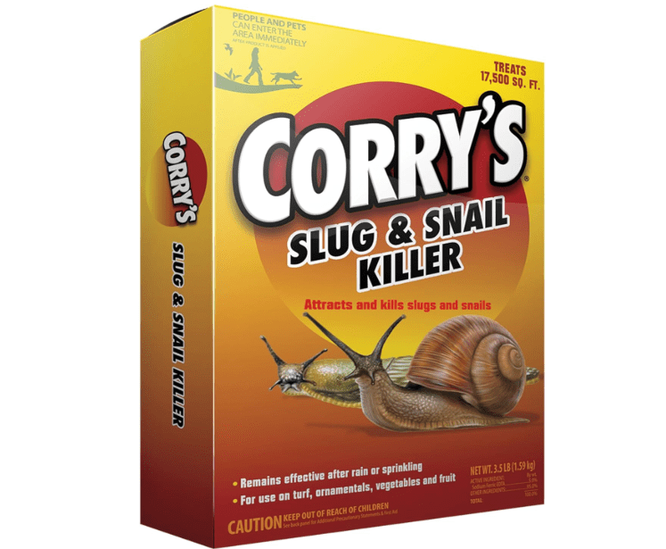 Corry's 100537446 Slug & Snail Killer, 3.5 lb, Brown/A