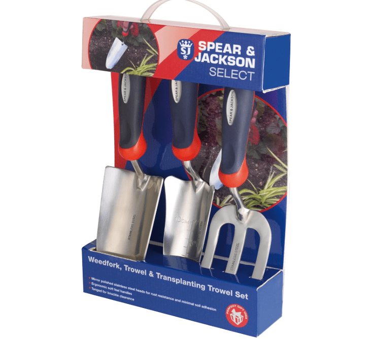 Spear & Jackson SELECT3PS Select Stainless Steel 3 Piece Set
