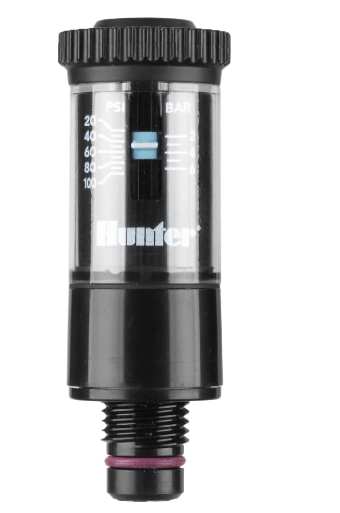 Hunter Accu Sync Adjustable Pressure Regulator, 20 to 100 PSI, Universal Fit for Hunter Irrigation Valves, Includes Solenoid Adapter,