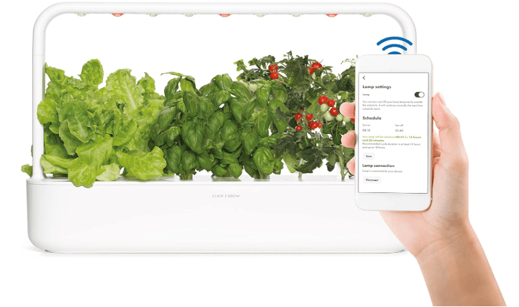 lick and Grow Smart Garden 9 PRO w/Bluetooth | App and Touch Controlled Indoor Garden 