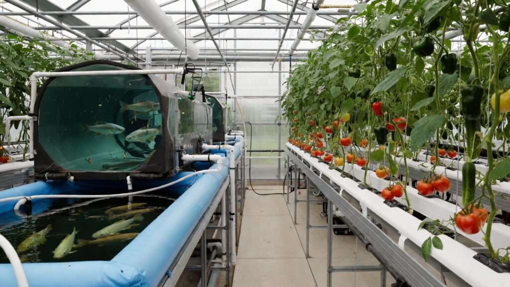 Staggered lettuce planting stages in aquaponics floating rafts for continuous harvest and steady nutrient demand