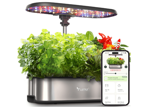 LetPot LPH-SE Hydroponics Growing System, 12 Pods Smart Herb Garden Kit Indoor, I