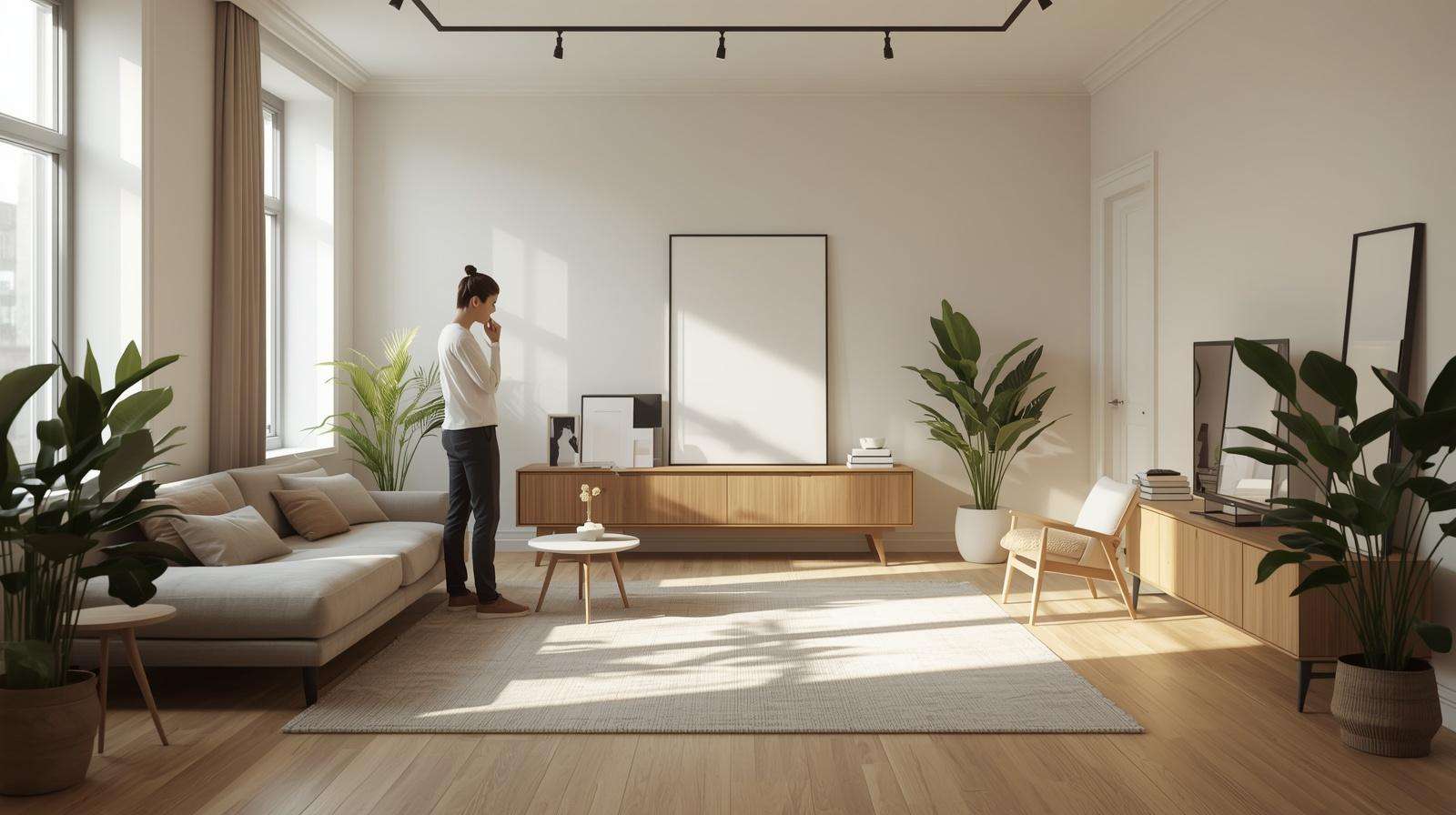 Balancing garden beds and open space