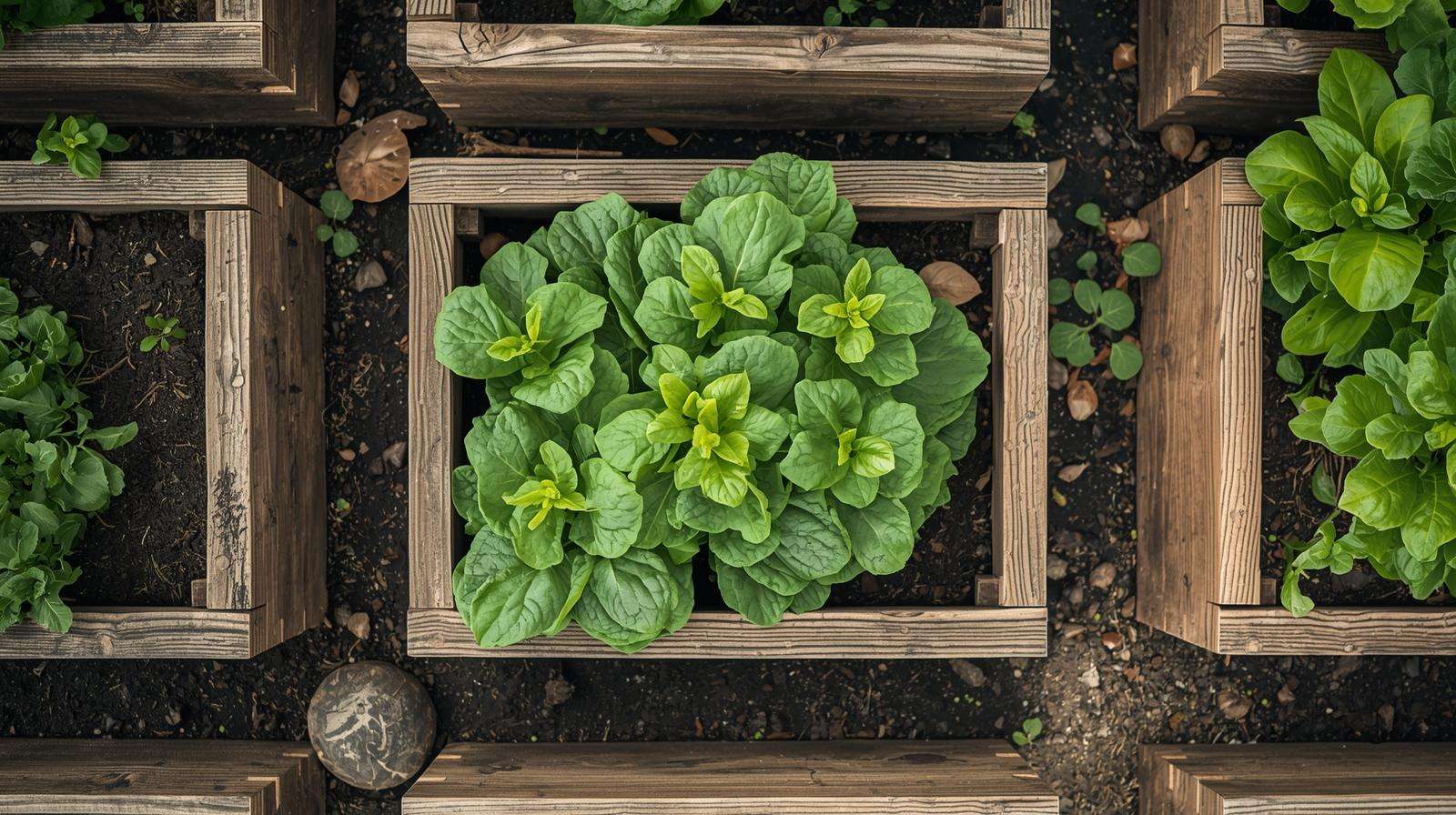 Bug-Eaten Boards in Raised Beds