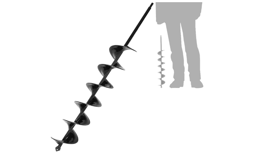 TCBWFY 3x24 Inch Auger Drill Bit for Planting - Easy Planter Garden Auger