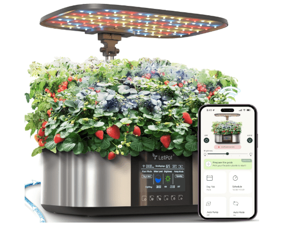 LetPot LPH-Max Hydroponics Growing System Kit, 21 Pods APP & WiFi Automatic Controlled Smart Indoor
