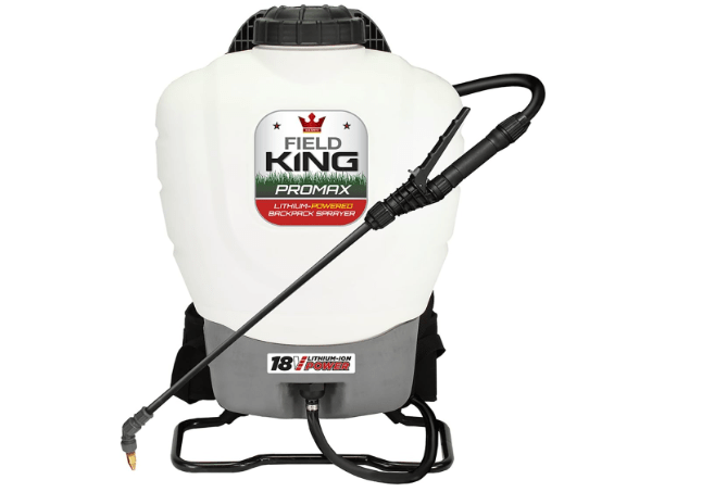 Field King 190515 Professionals Battery Powered Backpack Sprayer, 4 gal