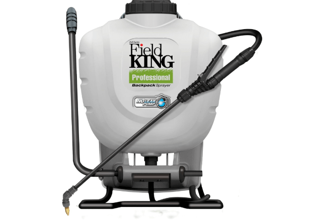 FIELD KING 190328 Backpack Sprayer, 4 Gallon, with Internal No Leak Pump Design Delivers 150 PSI
