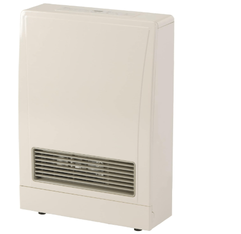 Rinnai EX11DTP Direct Vent Wall Furnace, Indoor Propane Heater, Energy Efficient Space Heater, 11,000 BTU, Beige