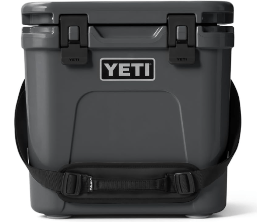 YETI Roadie 24 2.0 Hard Cooler with DoubleDuty Shoulder Strap and Drain Plug