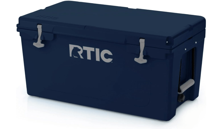 RTIC 65 QT Ultra-Tough Cooler Hard Insulated Portable Ice Chest Box for Beach, Drink, Beverage, Camping,