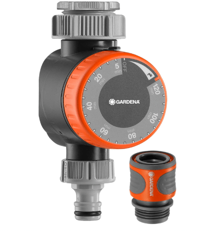 GARDENA 31169 | Mechanical Water Timer with Flow Control