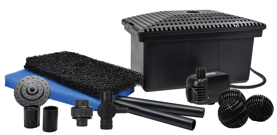 TotalPond Complete Filter Kit with 300 GPH Pump