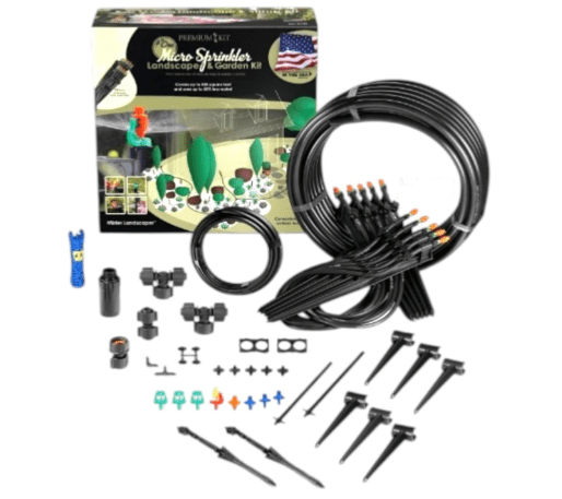 Mister Landscaper Premium All-in-One Micro Sprinkler Kit for Landscapes & Gardens
