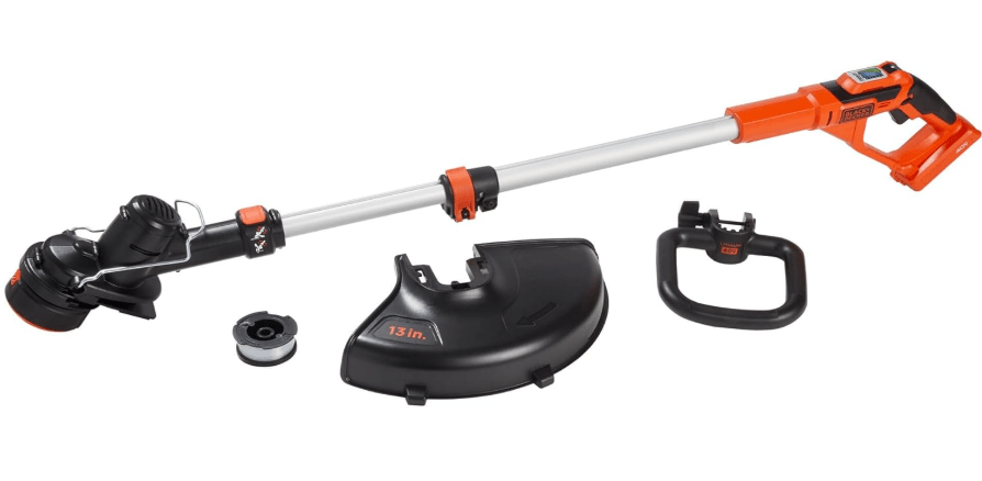 BLACK+DECKER 40V MAX String Trimmer and Lawn Edger, 13 Inch Weed Eater, Far Reach, Battery and Charger Not Included (