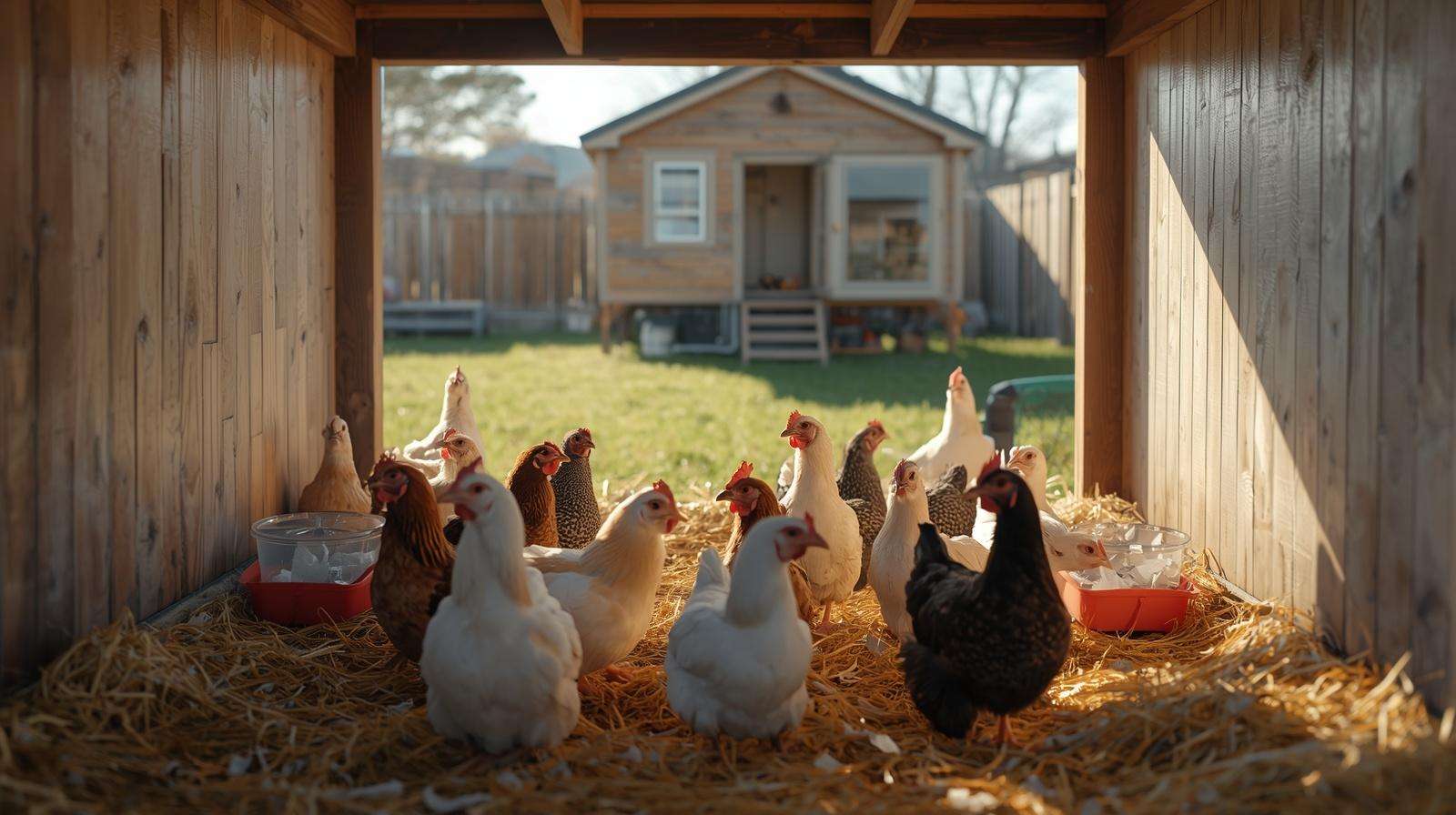 Quarantine setup for new chickens – safe integration of different breeds and ages