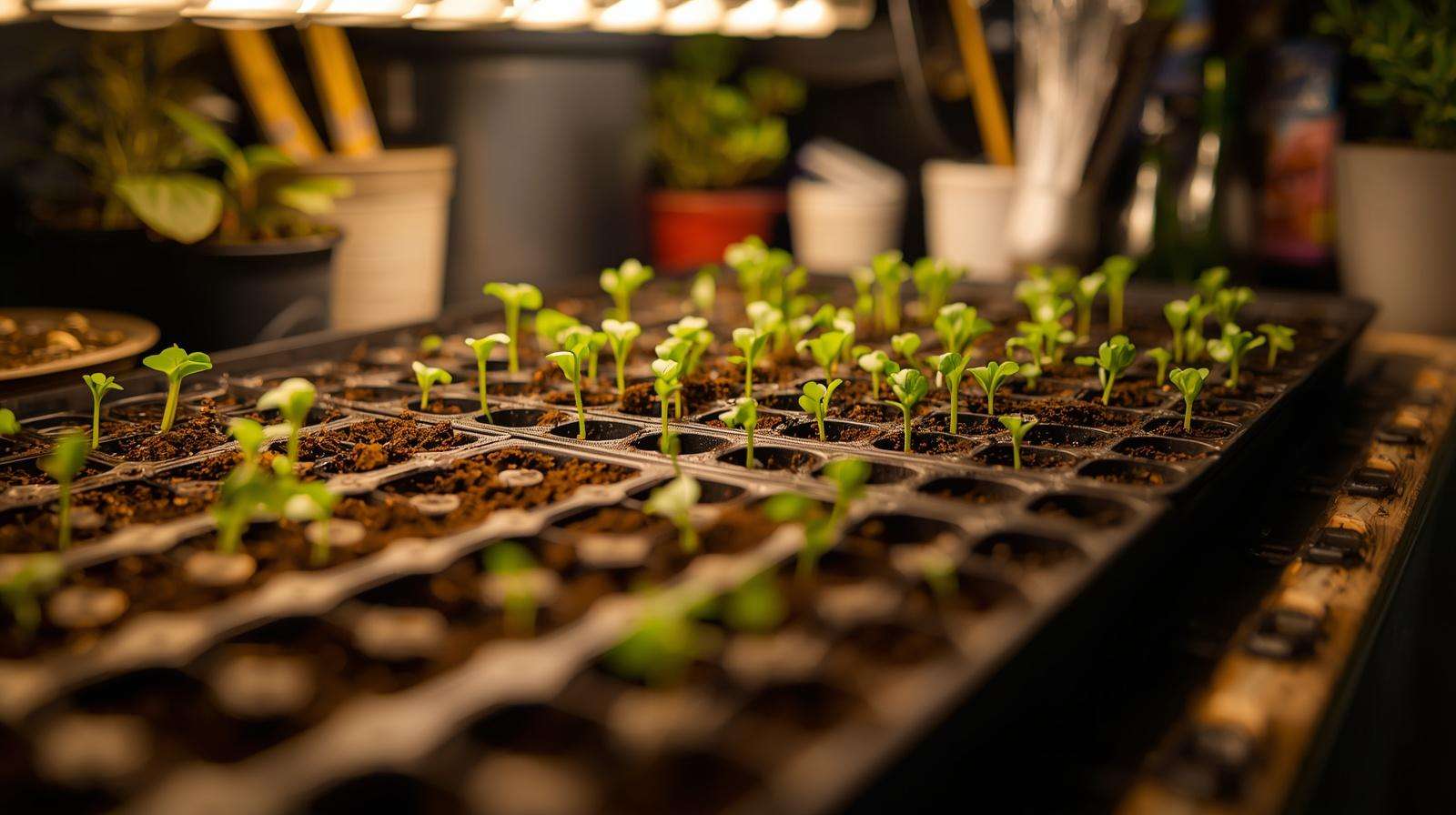 DIY Indoor Seed Starting Station