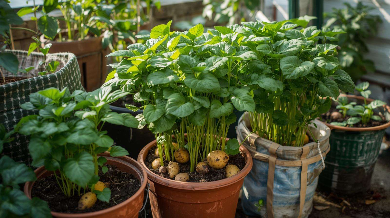 Container Potatoes for Small Spaces