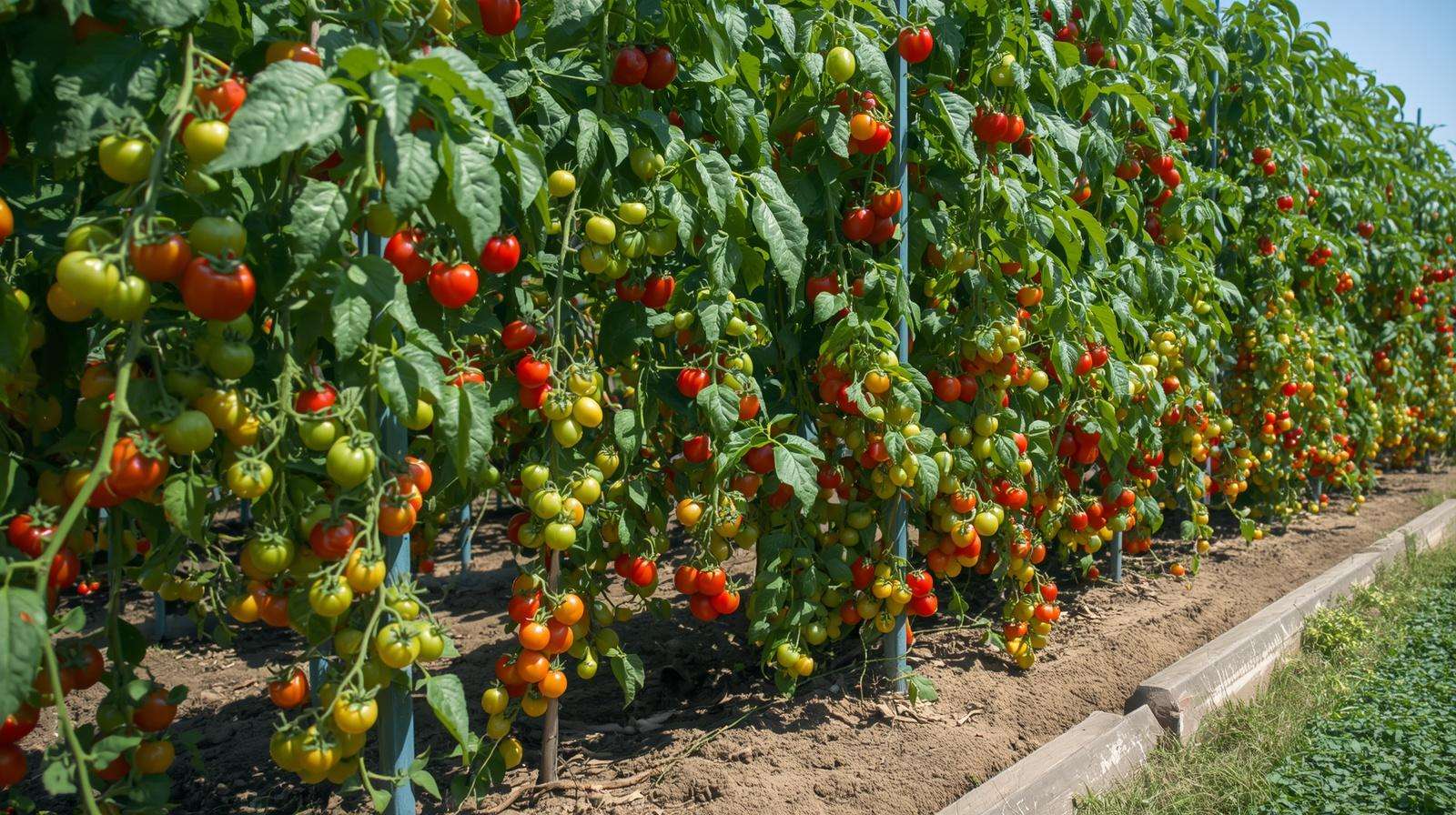 Cherry Tomatoes Going Wild