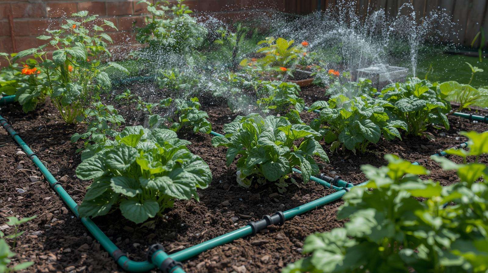 Designing Drip Layouts for Small Veggie Plots