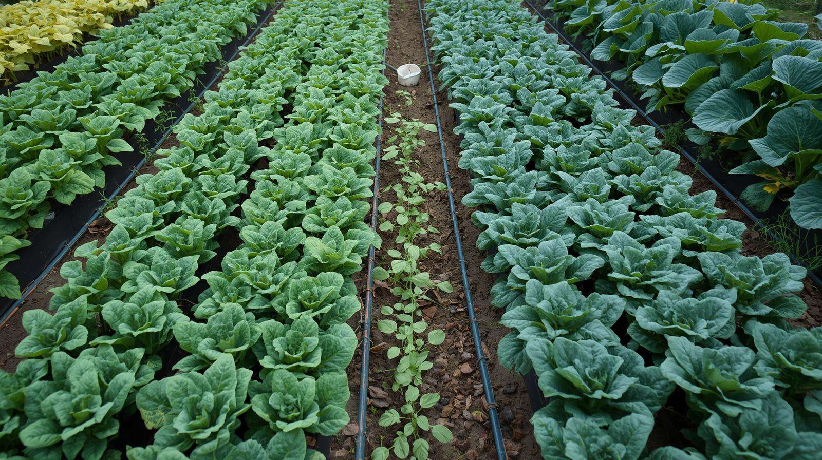 Designing Drip Layouts for Small Veggie Plots