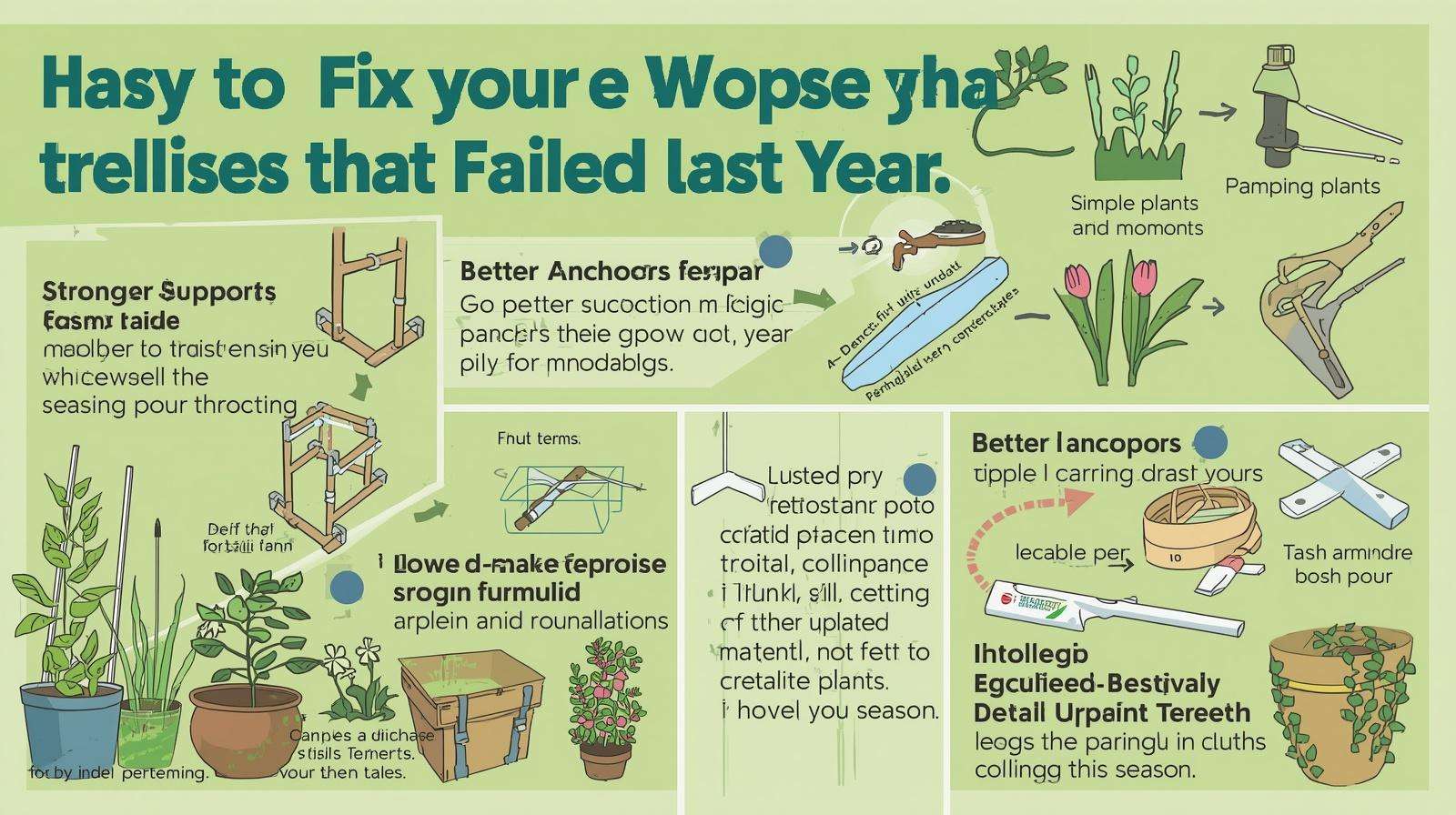 Fixing Trellises That Failed Last Year