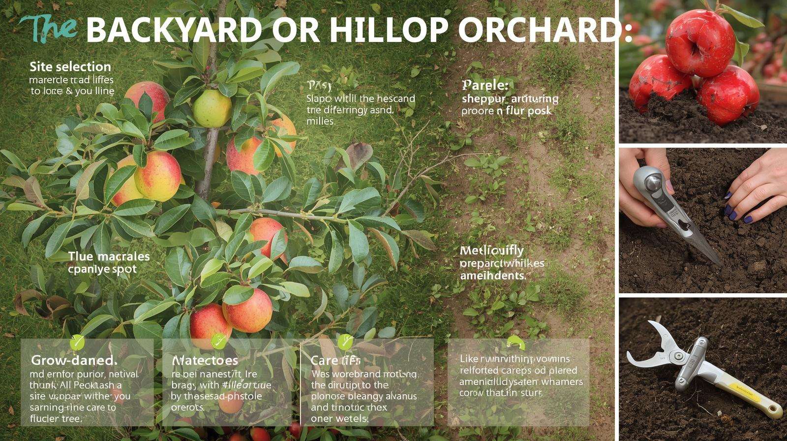 Planning a Backyard or Hilltop Orchard