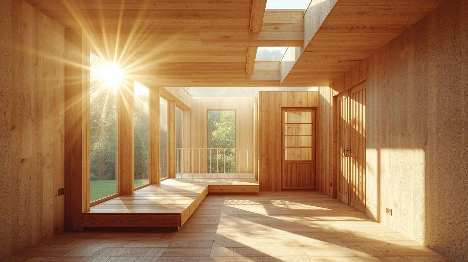 Efficient off-grid homestead design