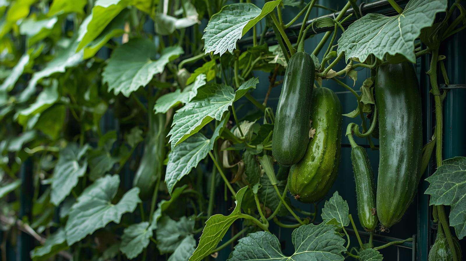 Stronger Vertical Trellises for Cucumbers – Build & Grow