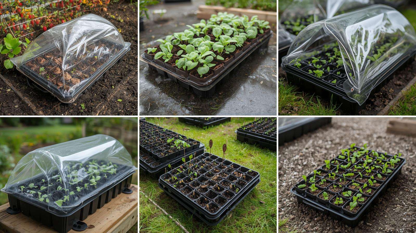 Protecting Seed Trays from Wind and Other Chaos
