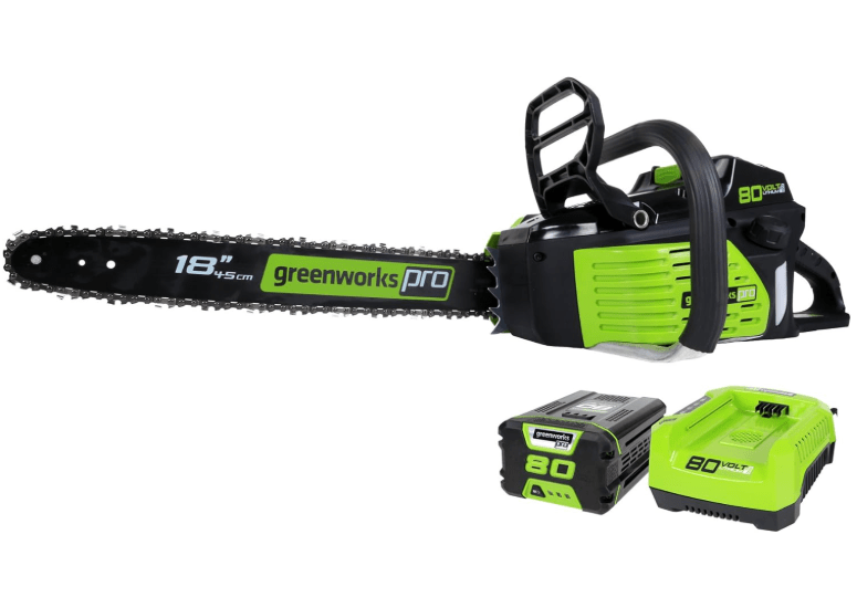 Greenworks Pro 80V – Best Electric Chainsaw
