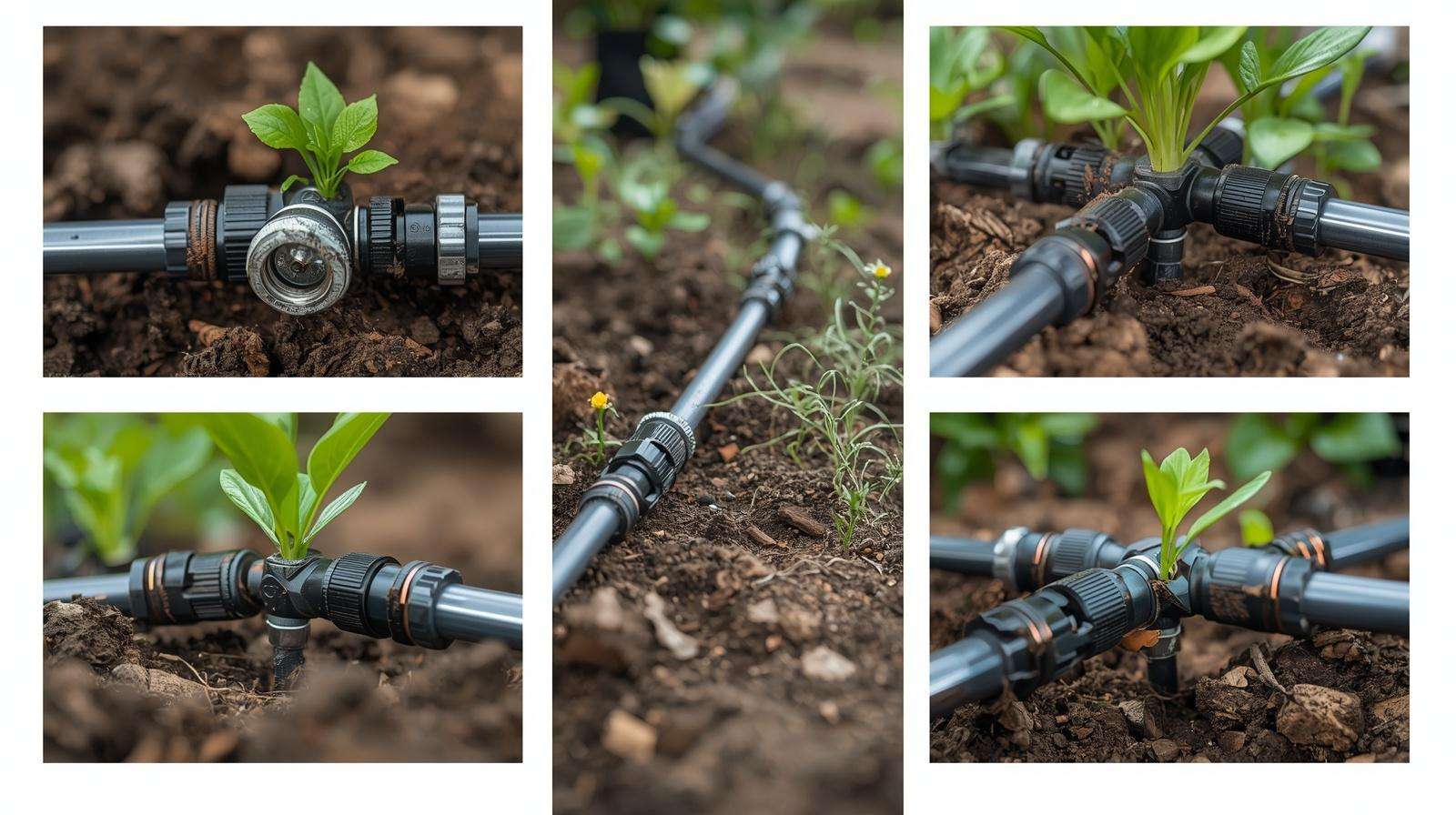 Designing Drip Layouts for Small Veggie Plots