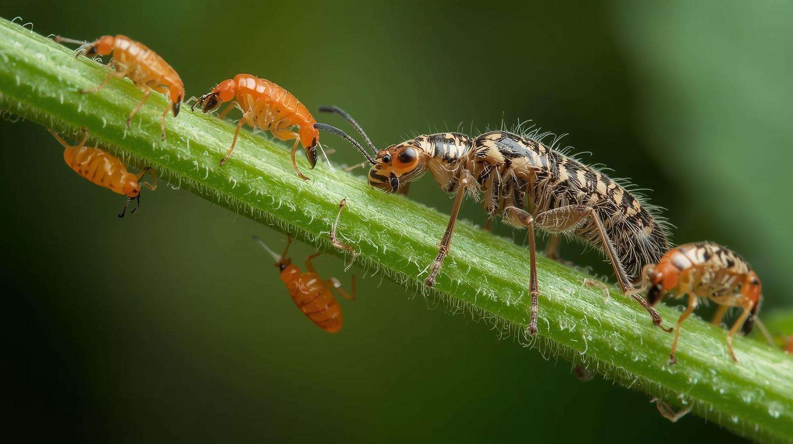 Beneficial insects to control aphids naturally