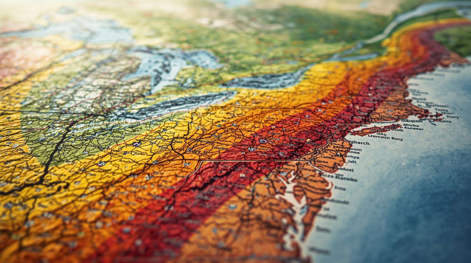 USDA Plant Hardiness Zone Map of the United States showing color-coded gardening zones