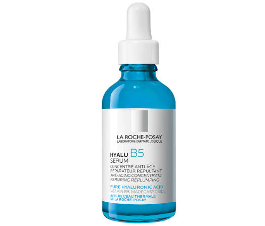 La Roche-Posay Hyalu B5 Pure Hyaluronic Acid Serum for Face, Vitamin B5 + Hyaluronic Acid + Madecassoside, Hydrating Serum Visibly Plumps Skin, Sensitive Skin Safe, Anti Aging, Oil-Free