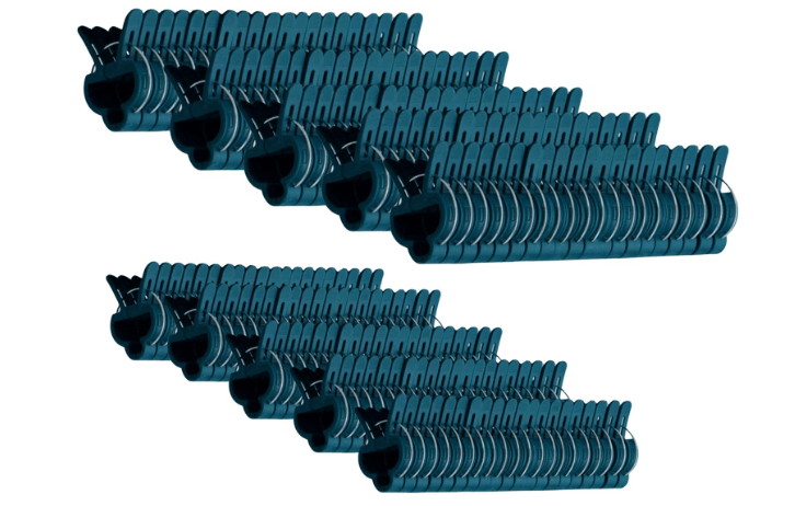 RayLynn Products 100 Piece Garden Plant and Vine Support Clips, (Pack of 100 Large)