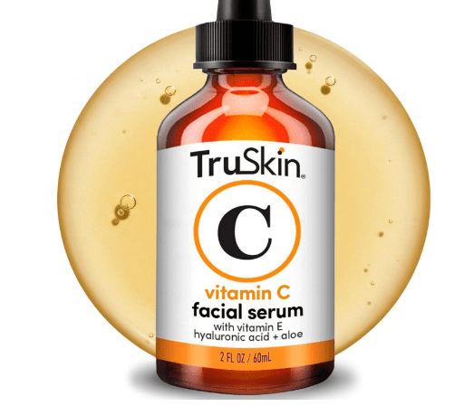 TruSkin Vitamin C Serum for Face – Anti Aging Face Serum with Hyaluronic Acid & Vitamin E – Brightening Formula for Improving Appearance of Dark Spots, Fine Lines & Wrinkles 