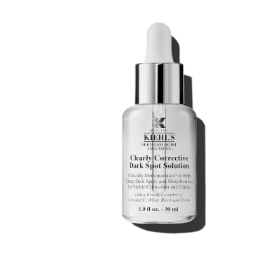 Kiehl's Clearly Corrective Dark Spot Serum, Brightening Facial Serum, Reduces Hyperpigmentation & Post-acne Marks, with Vitamin C & Salicylic Acid, All Skin Types, Pa