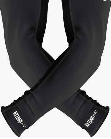 1 Pair Nxtrnd Compression Arm Sleeves for Men, Breathable Football, Basketball, Baseball Accessory, Adult & Kids
