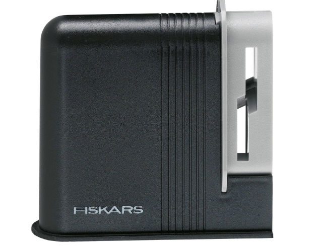 Fiskars Clip-Sharp Scissors Sharpener, Total Length: 4 cm, plastic, 1000812
