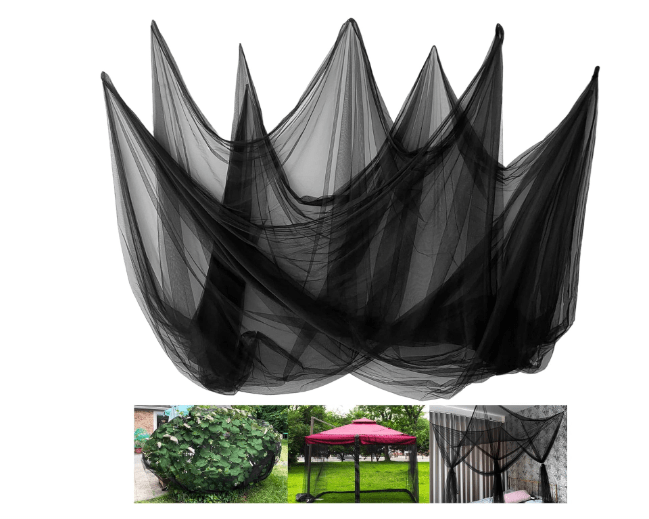 Mosquito Netting,10 × 50 Ft Mosquito Mesh Screen for Patio,Fly Insect Bird Net Barrier Garden Mesh Netting for Protect Vegetables Fruits from Birds Bugs