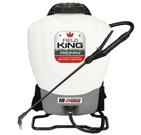 Field King 190515 Professionals Battery Powered Backpack Sprayer, 4 gal